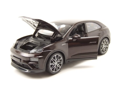 Porsche Macan Turbo E 2024 kupfer metallic Modellauto 1:24 Bburago