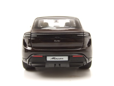 Porsche Macan Turbo E 2024 kupfer metallic Modellauto 1:24 Bburago