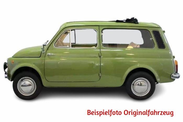 Fiat 500 Giadiniera 1964 grün Modellauto 1:18 Norev