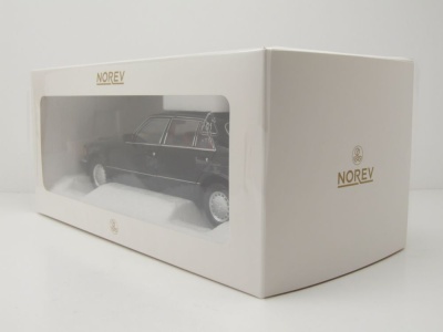 Mercedes 560 SEL S-Klasse W126 1991 schwarz Modellauto 1:18 Norev