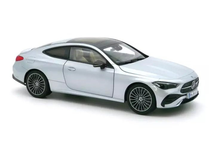 Mercedes CLE Coupe 2024 silber Modellauto 1:18 Norev