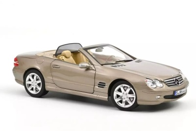Mercedes SL 500 R230 2003 beige metallic Modellauto 1:18...