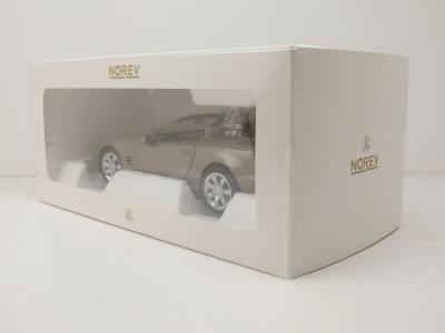 Mercedes SL 500 R230 2003 beige metallic Modellauto 1:18 Norev