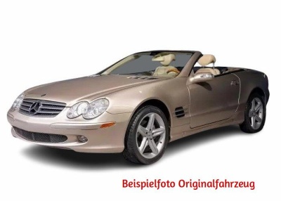 Mercedes SL 500 R230 2003 beige Modellauto 1:18 Norev