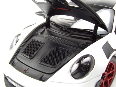 Porsche 911 GT3 RS Weissach Pack 2022 weiß rot Modellauto 1:18 Norev