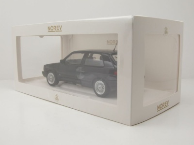 VW Golf 2 GTI Edition Blue 1991 dunkelblau metallic Modellauto 1:18 Norev