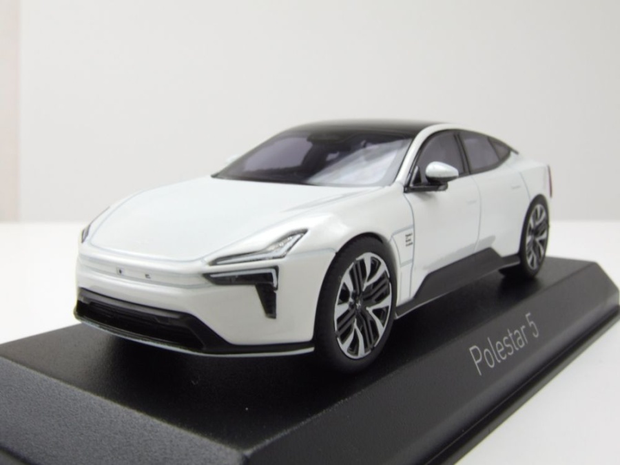 Polestar 5 2025 snow weiß Modellauto 1:43 Norev