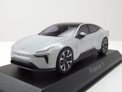 Polestar 5 2025 magnesium silber Modellauto 1:43 Norev