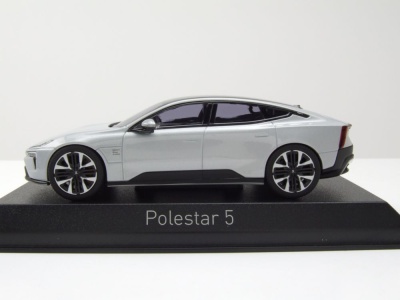 Polestar 5 2025 magnesium silber Modellauto 1:43 Norev