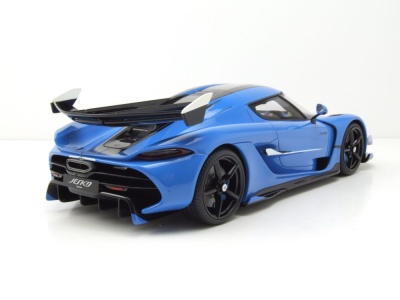 Koenigsegg Jesko 2025 blau Modellauto 1:18 GT Spirit