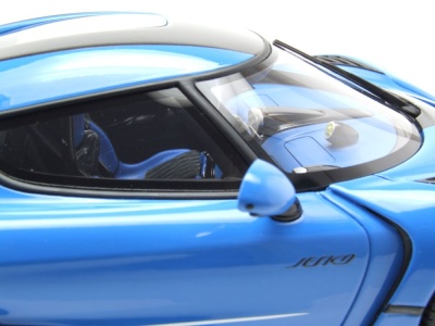 Koenigsegg Jesko 2025 blau Modellauto 1:18 GT Spirit