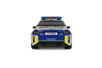 BMW AC Schnitzer ACS2 Sport Polizei 2024 silber blau Modellauto 1:18 GT Spirit