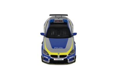 BMW AC Schnitzer ACS2 Sport Polizei 2024 silber blau Modellauto 1:18 GT Spirit