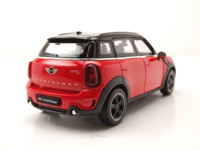 Mini Cooper S Countryman R60 rot Modellauto 1:24 Rastar