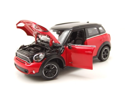 Mini Cooper S Countryman R60 rot Modellauto 1:24 Rastar