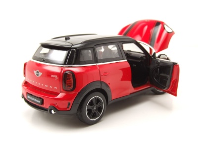 Mini Cooper S Countryman R60 rot Modellauto 1:24 Rastar