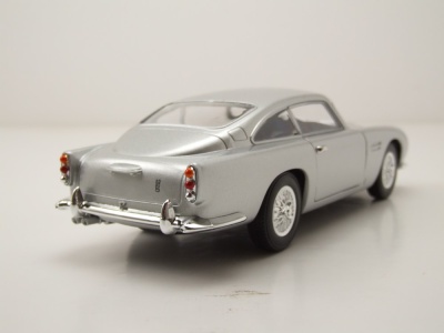 Aston Martin DB5 1964 silber Modellauto 1:24 Welly
