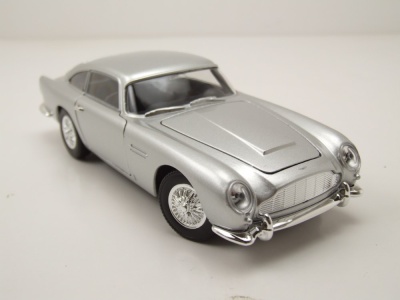 Aston Martin DB5 1964 silber Modellauto 1:24 Welly