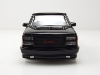 GMC Sierra GT Pick Up 1992 schwarz Modellauto 1:24 Motormax