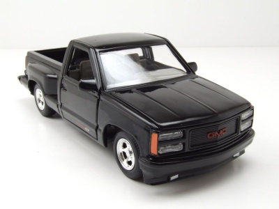 GMC Sierra GT Pick Up 1992 schwarz Modellauto 1:24 Motormax