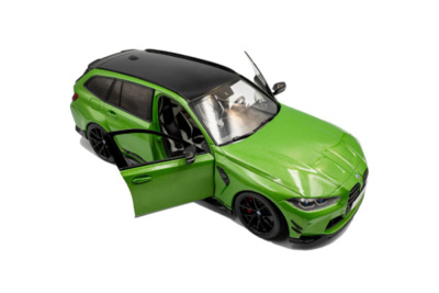 BMW M3 G81 Touring Kombi Performance 2024 grün metallic Modellauto 1:18 Solido