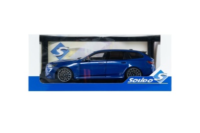 BMW M5 G99 Touring Kombi 2024 blau metallic Modellauto 1:18 Solido