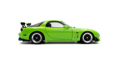 Mazda RX-7 FD3RS Solido Works 1999 grün metallic Modellauto 1:18 Solido