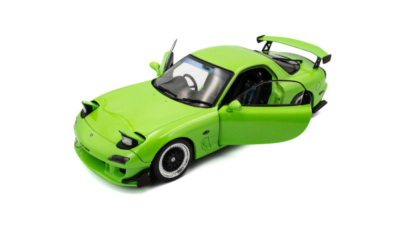 Mazda RX-7 FD3RS Solido Works 1999 grün metallic Modellauto 1:18 Solido