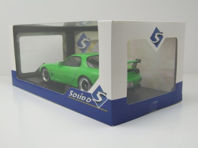 Mazda RX-7 FD3RS Solido Works 1999 grün metallic Modellauto 1:18 Solido