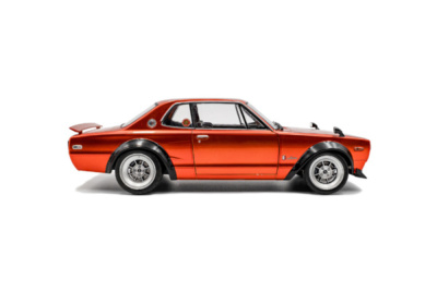 Nissan Skyline C10 Hakosuka Solido Works 1970 orange metallic Modellauto 1:18 Solido