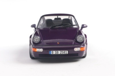 Porsche 911 (964) Turbo 1990 lila metallic Modellauto 1:18 Solido