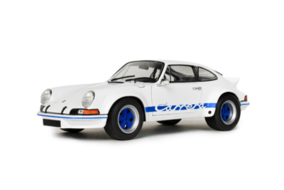 Porsche 911 RSR 1973 weiß blau Modellauto 1:18 Solido