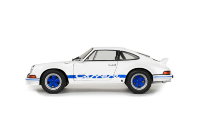 Porsche 911 RSR 1973 weiß blau Modellauto 1:18 Solido