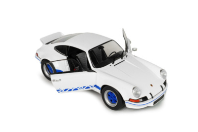 Porsche 911 RSR 1973 weiß blau Modellauto 1:18 Solido