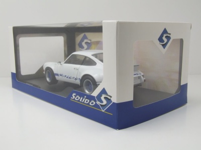 Porsche 911 RSR 1973 weiß blau Modellauto 1:18 Solido