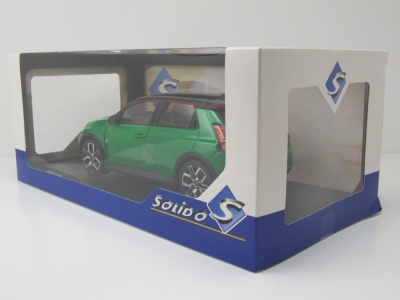 Renault 5 E-TECH 2024 grün metallic Modellauto 1:18 Solido