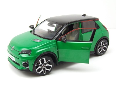 Renault 5 E-TECH 2024 grün metallic Modellauto 1:18 Solido
