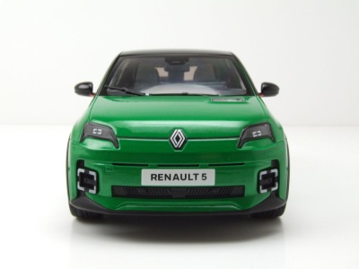Renault 5 E-TECH 2024 grün metallic Modellauto 1:18 Solido