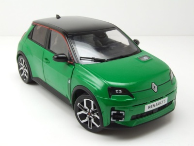 Renault 5 E-TECH 2024 grün metallic Modellauto 1:18 Solido