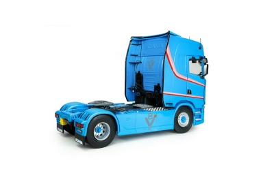 Scania S580 Highline Zugmaschine 2023 hellblau Modellauto 1:24 Solido