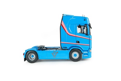 Scania S580 Highline Zugmaschine 2023 hellblau Modellauto 1:24 Solido