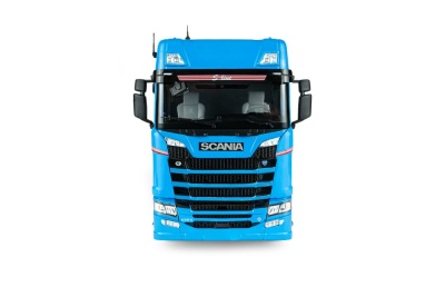 Scania S580 Highline Zugmaschine 2023 hellblau Modellauto 1:24 Solido
