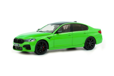 BMW M5 F90 Competition 2022 grün metallic Modellauto...
