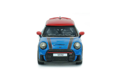 Mini Cooper John Cooper Works 2023 blau metallic Modellauto 1:43 Solido
