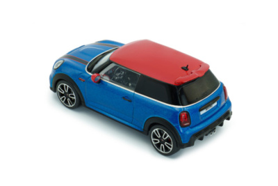 Mini Cooper John Cooper Works 2023 blau metallic Modellauto 1:43 Solido
