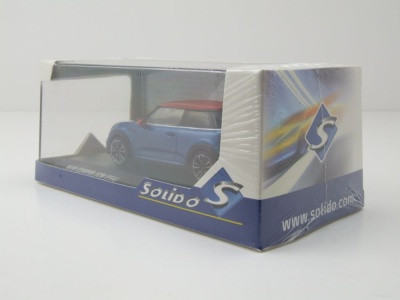 Mini Cooper John Cooper Works 2023 blau metallic Modellauto 1:43 Solido