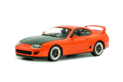 Toyota Supra Custom MK4 2001 orange Modellauto 1:43 Solido