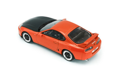 Toyota Supra Custom MK4 2001 orange Modellauto 1:43 Solido