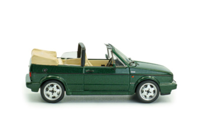 VW Golf 1 Cabrio Classic 1992 dunkelgrün Modellauto 1:43 Solido