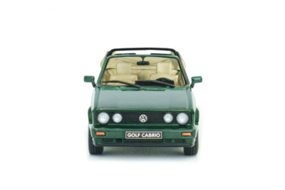 VW Golf 1 Cabrio Classic 1992 dunkelgrün Modellauto 1:43 Solido